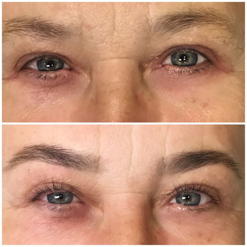 Úprava a farbenie obočia výsledok 1